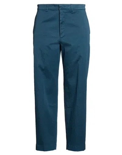 Department Five Department 5 Woman Pants Deep Teal Size 33 Cotton, Elastane In Green