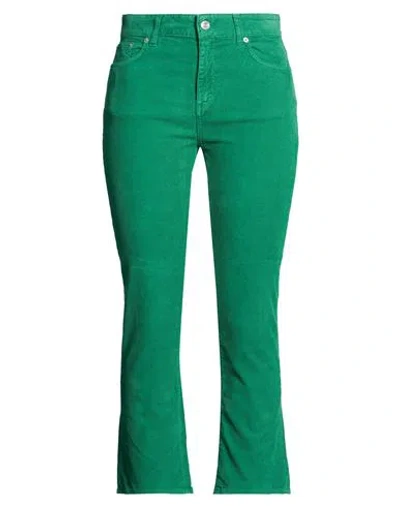 Department Five Department 5 Woman Pants Green Size 28 Cotton, Elastane