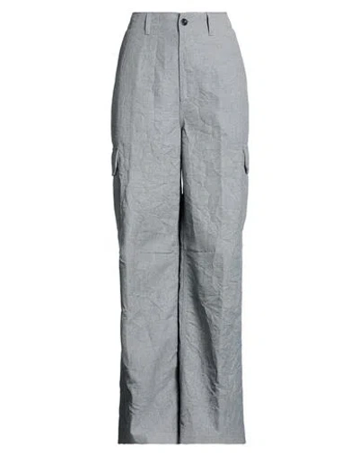Department Five Department 5 Woman Pants Grey Size 27 Polyester, Viscose, Polyamide In Gray