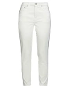 Department Five Department 5 Woman Pants Ivory Size 27 Cotton, Elastomultiester, Elastane In White