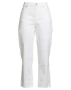 Department Five Department 5 Woman Pants Ivory Size 31 Cotton, Elastane In White