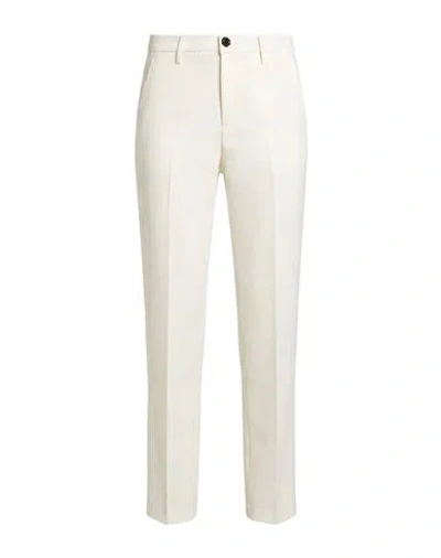 Department Five Department 5 Woman Pants Ivory Size 6 Polyester In White