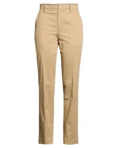 Department Five Department 5 Woman Pants Khaki Size 6 Cotton, Elastane In Beige