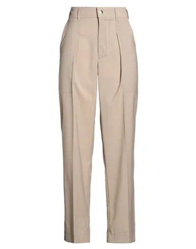 Department Five Department 5 Woman Pants Khaki Size 6 Polyester, Virgin Wool, Elastane In Beige