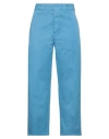 Department Five Department 5 Woman Pants Light Blue Size 28 Cotton, Elastane