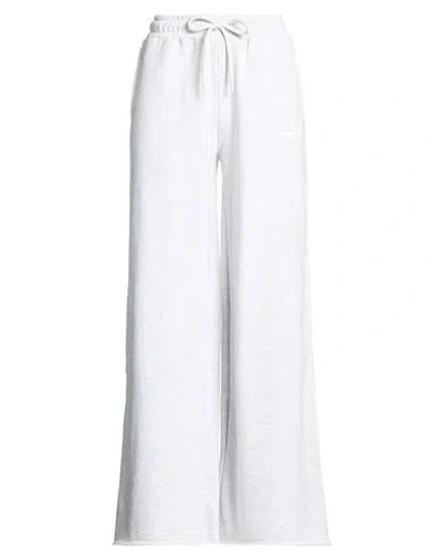 Department Five Department 5 Woman Pants Light Grey Size S Cotton In Gray
