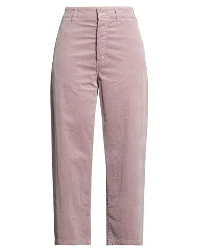 Department Five Department 5 Woman Pants Lilac Size 27 Cotton, Modal, Rubber In Purple