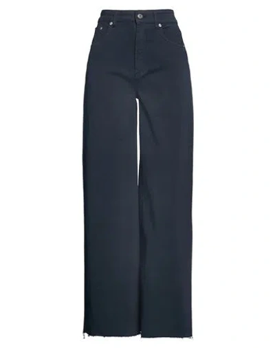 Department Five Department 5 Woman Pants Midnight Blue Size 26 Cotton, Elastane
