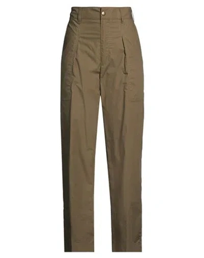 Department Five Department 5 Woman Pants Military Green Size 10 Cotton