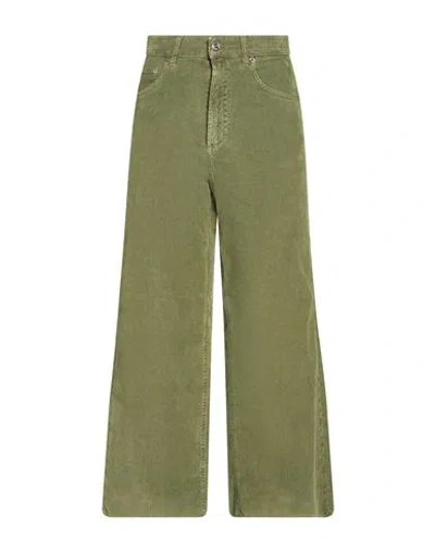 Department Five Department 5 Woman Pants Military Green Size 28 Cotton, Elastane