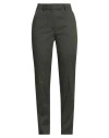 Department Five Department 5 Woman Pants Military Green Size 30 Cotton, Elastane In Green