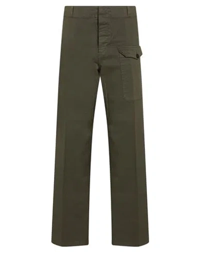Department Five Department 5 Woman Pants Military Green Size 6 Cotton, Elastane