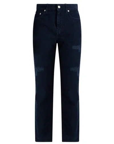 Department Five Department 5 Woman Pants Navy Size 27 Cotton, Elastane In Blue