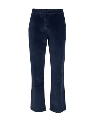Department Five Department 5 Woman Pants Navy Size 27 Cotton, Modal, Rubber In Blue