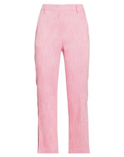 Department Five Department 5 Woman Pants Pink Size 27 Viscose, Polyester, Rubber