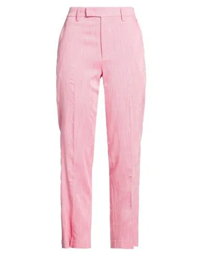 Department Five Department 5 Woman Pants Pink Size 6 Viscose, Polyester, Rubber