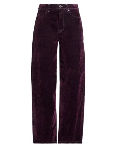 Department Five Department 5 Woman Pants Purple Size 29 Cotton