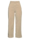 Department Five Department 5 Woman Pants Sand Size 25 Cotton, Elastane In Beige