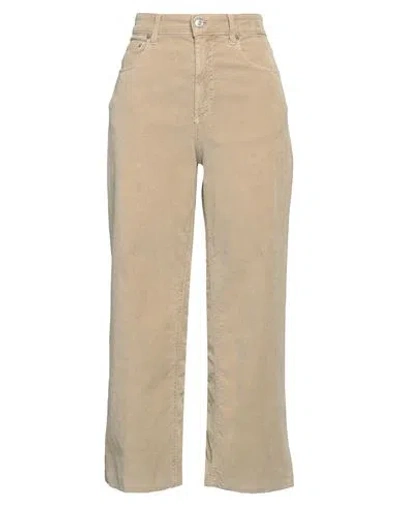 Department Five Department 5 Woman Pants Sand Size 25 Cotton, Elastane In Beige