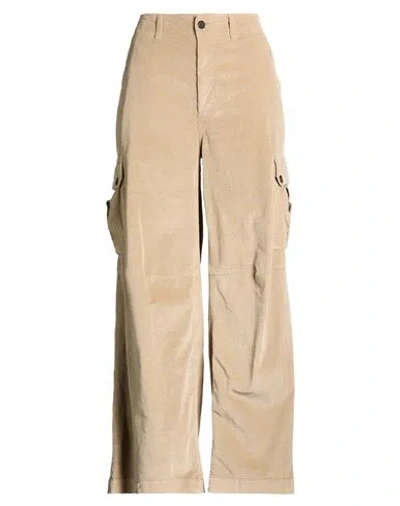 Department Five Department 5 Woman Pants Sand Size 29 Cotton, Modal, Rubber In Neutral