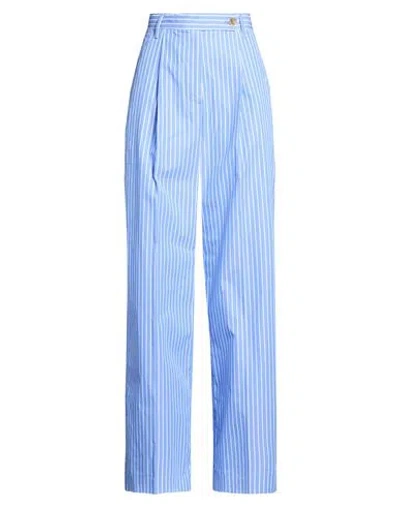 Department Five Department 5 Woman Pants Sky Blue Size 10 Cotton