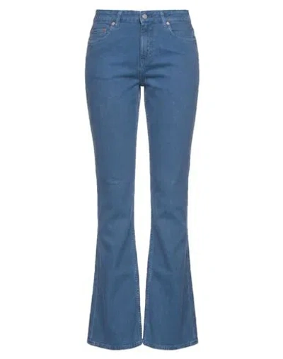 Department Five Department 5 Woman Pants Slate Blue Size 27 Cotton
