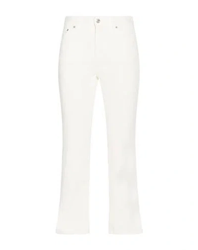 Department Five Department 5 Woman Pants White Size 27 Cotton, Elastane