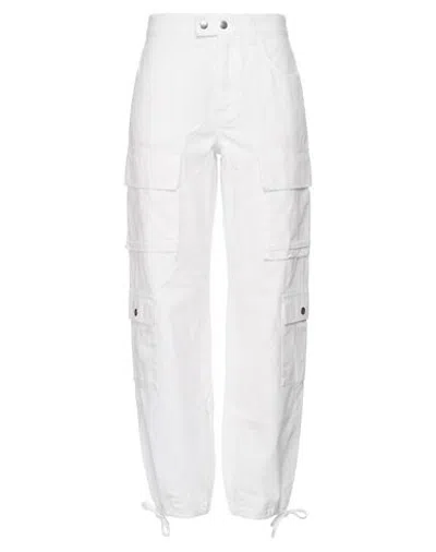 Department Five Department 5 Woman Pants White Size 27 Cotton, Elastane