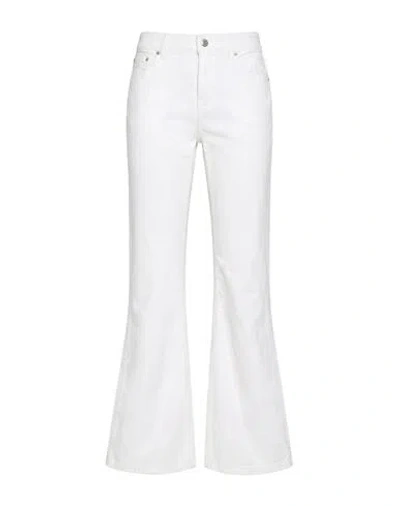 Department Five Department 5 Woman Pants White Size 28 Cotton, Elastane