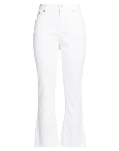 Department Five Department 5 Woman Pants White Size 31 Cotton, Elastane