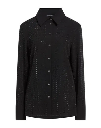 Department Five Department 5 Woman Shirt Black Size 8 Polyester, Elastane