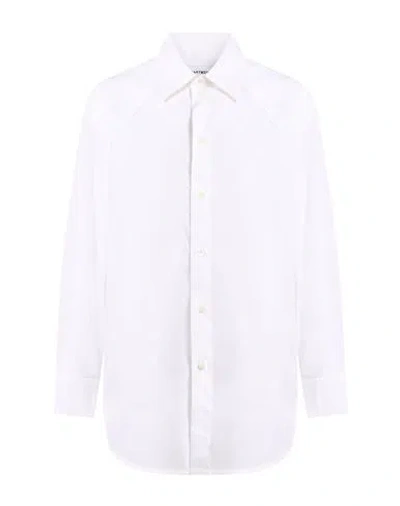 Department Five Department 5 Woman Shirt Ivory Size 2 Cotton
