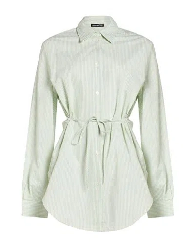 Department Five Department 5 Woman Shirt Light Green Size 6 Cotton, Polyamide
