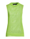 Department Five Department 5 Woman Sweater Lime Green Size Xs Cotton In Green