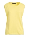 Department Five Department 5 Woman Sweater Yellow Size S Cotton In Yellow