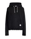 Department Five Department 5 Woman Sweatshirt Black Size L Cotton In Black