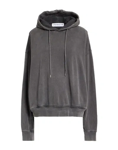 Department Five Department 5 Woman Sweatshirt Charcoal Size L Cotton In Gray