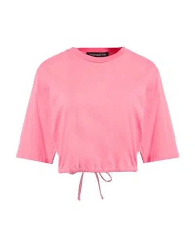 Department Five Department 5 Woman T-shirt Coral Size L Cotton In Pink