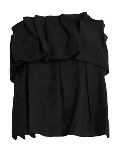 Department Five Department 5 Woman Top Black Size 4 Lyocell, Polyamide