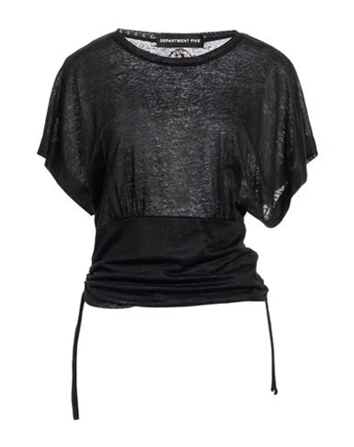 Department Five Department 5 Woman Top Black Size S Linen
