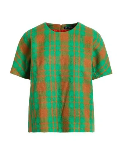 Department Five Department 5 Woman Top Green Size 6 Virgin Wool