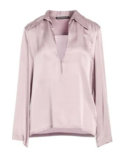 Department Five Department 5 Woman Top Lilac Size 6 Viscose In Purple