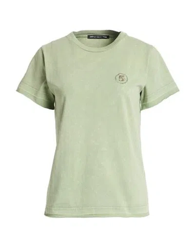 Department Five Department 5 Woman T-shirt Sage Green Size L Cotton
