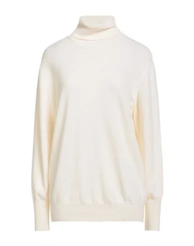 Department Five Department 5 Woman Turtleneck Ivory Size Xl Wool In White
