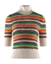 Department Five Department 5 Woman Turtleneck Off White Size S Wool In Multi