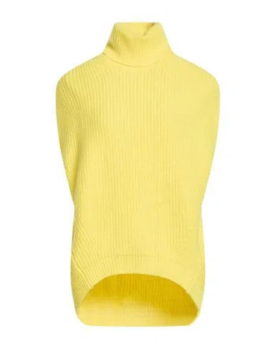Department Five Department 5 Woman Turtleneck Yellow Size S Virgin Wool