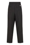 Department Five Department 5 Wool Blend Trousers In Black