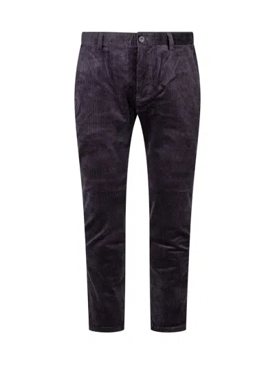Department Five Department5 Chino Print Trousers - Mini Fit In Purple