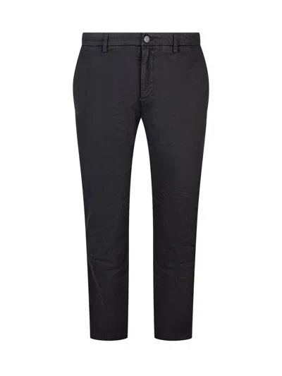 Department Five Department5 Chino Print Trousers In Black