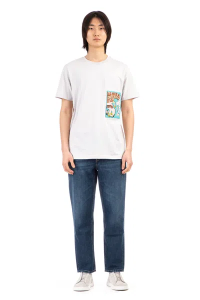 Department Five Department5 Relaxed Fit Cotton T-shirt With Logo Patch - Medium In White